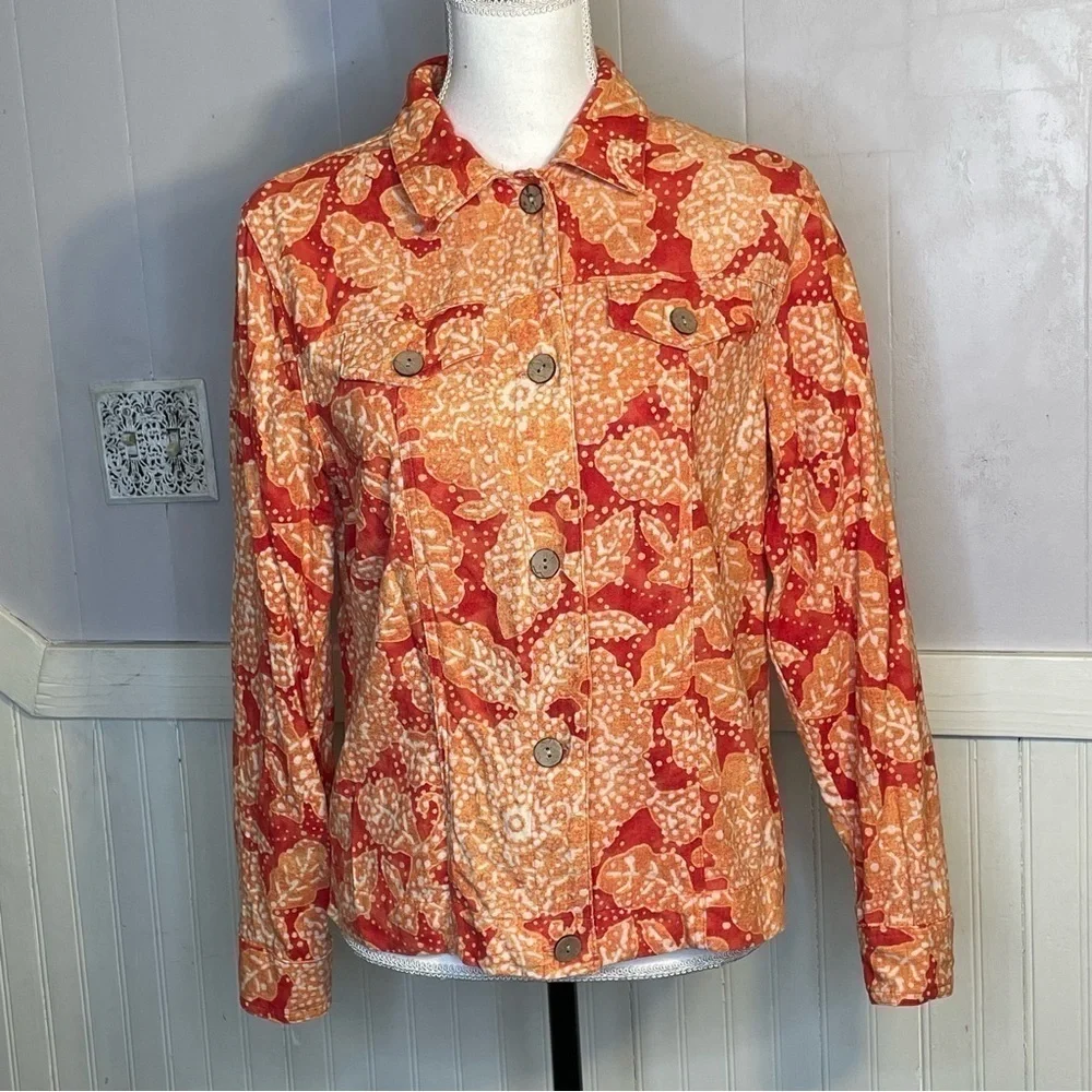 Vintage Coldwater Creek Blazer Linen & Rayon vintage jacket